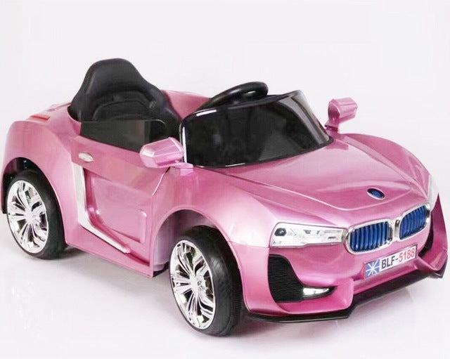 ON SALE Free Shipping 2.4g Remote Double Open door kids ride on electric baby stroller four wheel dual drive music light sit car