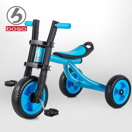 BOSO fashion baby tricycle with non-Air EVA wheels, simple baby bike steel frame baby walker triciclo infantil bicicleta